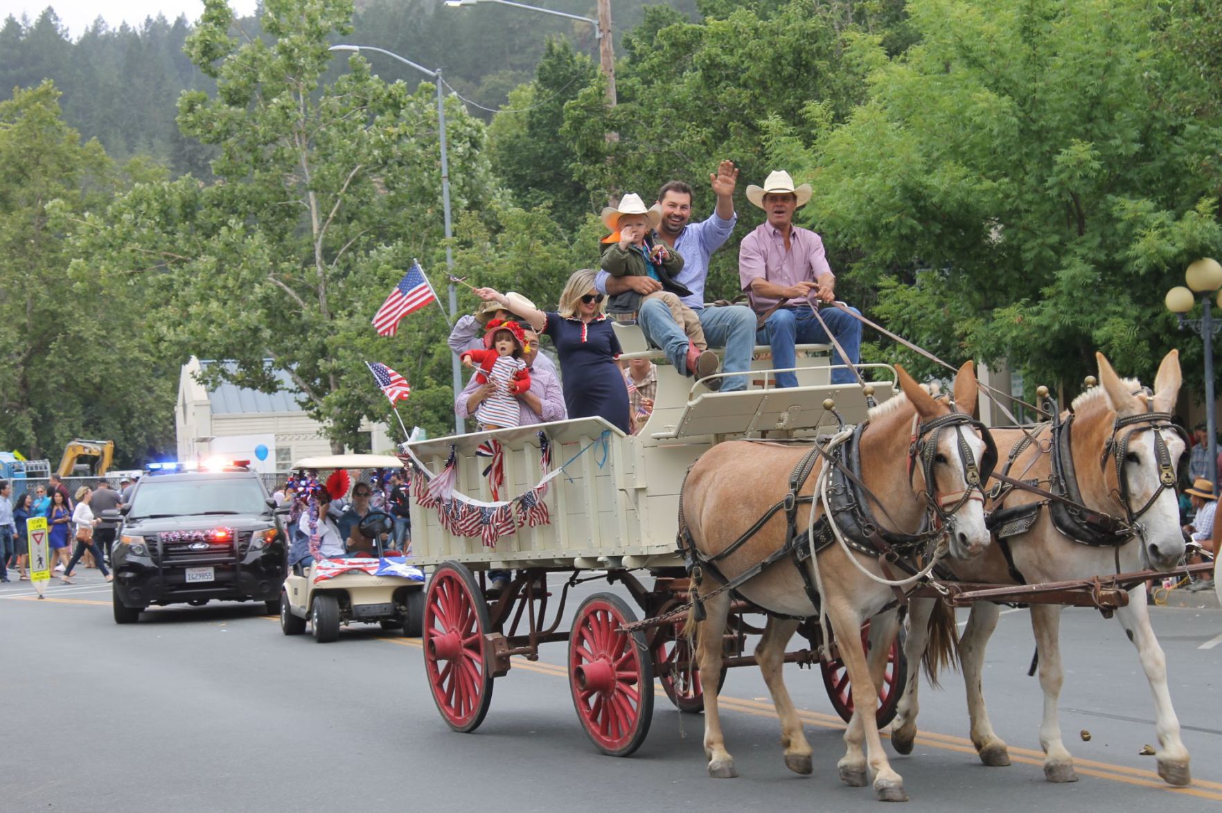 Calistoga Fourth of July Parade 2018